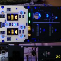 overhead panel backlighting pressure panel